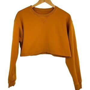 lululemon athletica Orange Crop Top